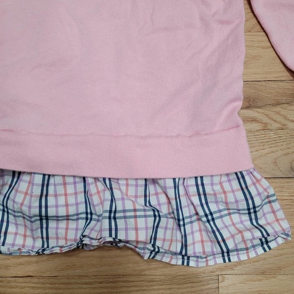 Crewcuts J crew Layered Sweater Pink Girls XL - Picture 3 of 7